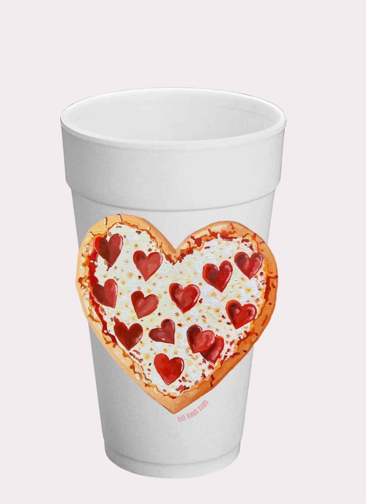 Heart Pizza Cup